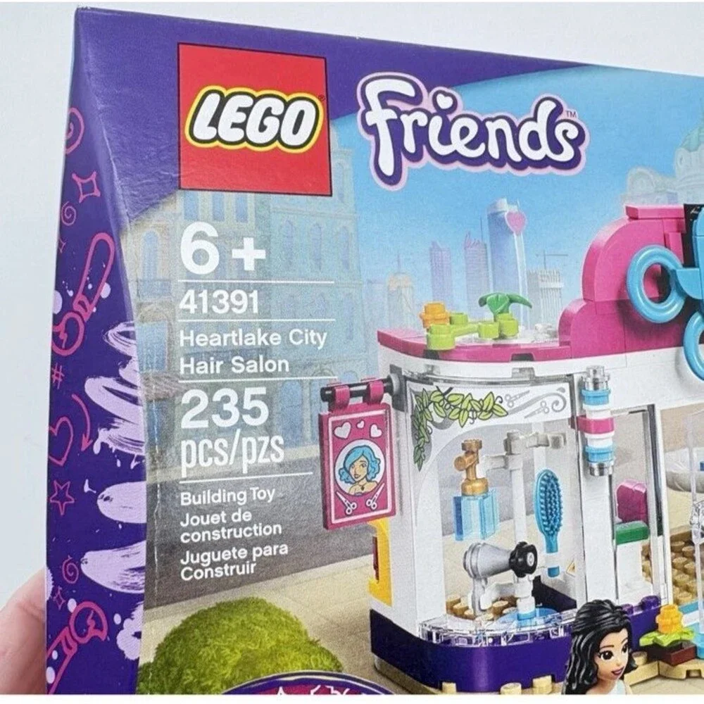 Lego Friends Heartlake City Hair Salon #41391 Nina Emma 235 Pieces New Sealed
